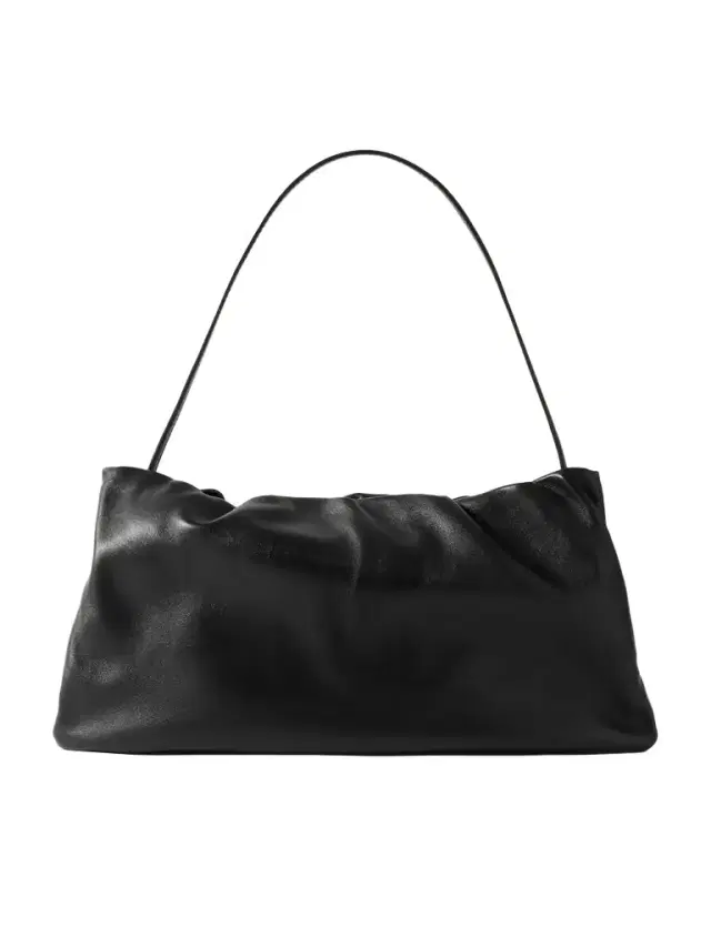 Bourse Xl Leather Shoulder Bag