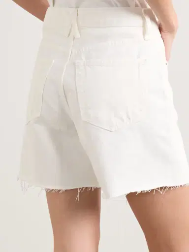 SLVRLAKE Sienna Frayed Denim Shorts | Thumbnail 4