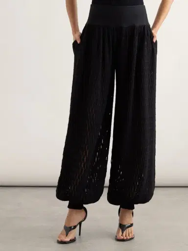 Alaïa Open-knit Balloon Pants | Thumbnail 3 Alaïa Open-knit Balloon Pants | Thumbnail 3