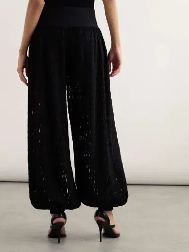 Alaïa Open-knit Balloon Pants | Thumbnail 4 Alaïa Open-knit Balloon Pants | Thumbnail 4