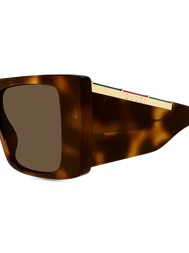Gucci Men's 50MM Squared Sunglasses - Tortoise Havana | Thumbnail 3