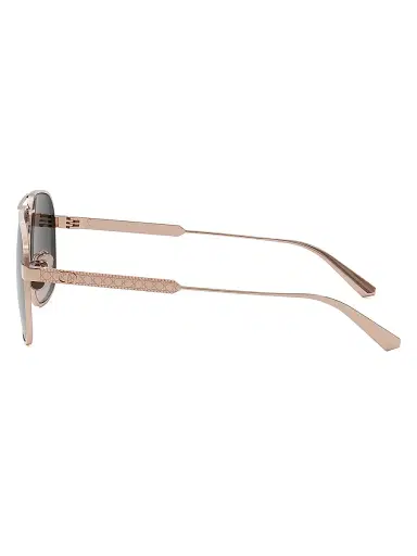 Dior Women's Cannage A3U 58MM Square Sunglasses - Rose Gold Grey | Thumbnail 3