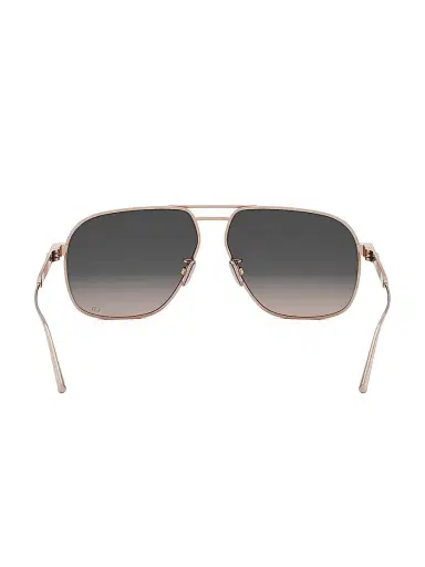 Dior Women's Cannage A3U 58MM Square Sunglasses - Rose Gold Grey | Thumbnail 5