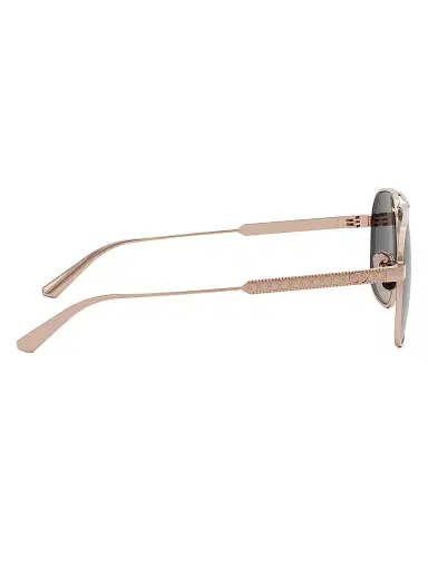 Dior Women's Cannage A3U 58MM Square Sunglasses - Rose Gold Grey | Thumbnail 7