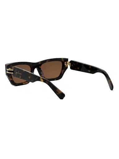 BVLGARI Women's B. Zero1 54MM Rectangular Sunglasses | Thumbnail 4