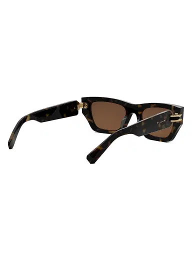 BVLGARI Women's B. Zero1 54MM Rectangular Sunglasses | Thumbnail 6