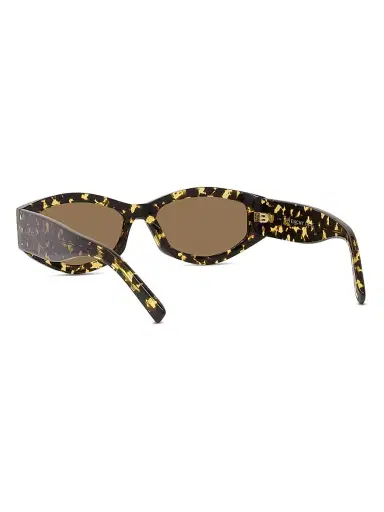 Givenchy Women's GV Day 54MM Oval Sunglasses - Havana Brown | Thumbnail 4 Givenchy Women's GV Day 54MM Oval Sunglasses - Havana Brown | Thumbnail 4