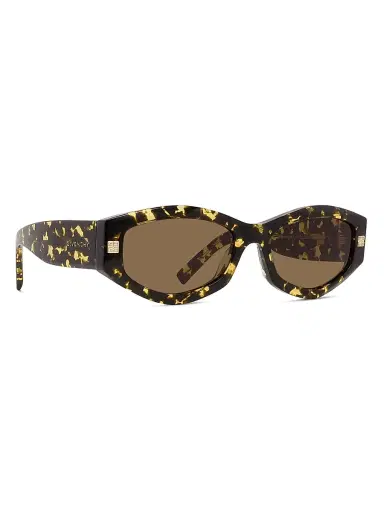 Givenchy Women's GV Day 54MM Oval Sunglasses - Havana Brown | Thumbnail 8 Givenchy Women's GV Day 54MM Oval Sunglasses - Havana Brown | Thumbnail 8