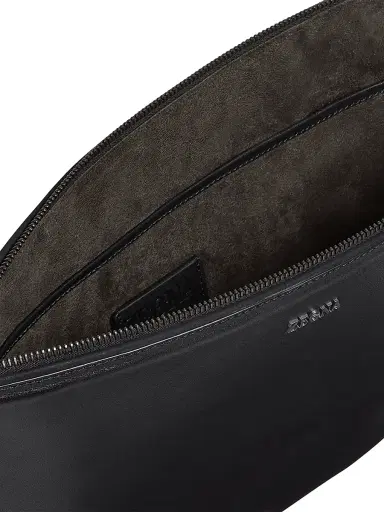 ZEGNA Men's Leather Portfolio - Black | Thumbnail 4 ZEGNA Men's Leather Portfolio - Black | Thumbnail 4