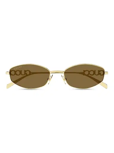 Gucci Women's Block 55MM Logo Oval Sunglasses | Thumbnail 2 Gucci Women's Block 55MM Logo Oval Sunglasses | Thumbnail 2