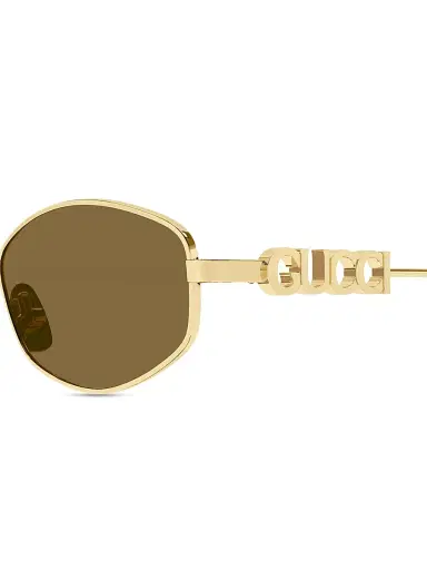 Gucci Women's Block 55MM Logo Oval Sunglasses | Thumbnail 3 Gucci Women's Block 55MM Logo Oval Sunglasses | Thumbnail 3