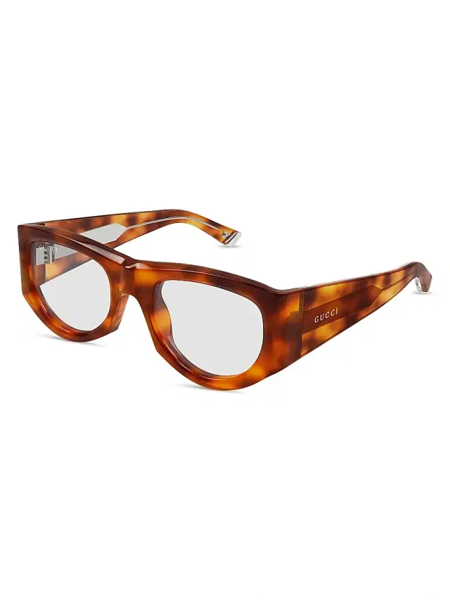Gucci Women's Fashion Show 53MM Square Sunglasses - Havana