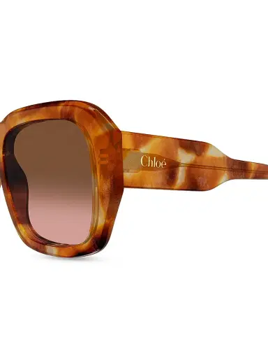 Chloé Women's Gayia 54MM Square Sunglasses - Havana | Thumbnail 4