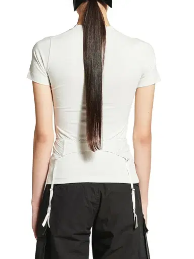 Balenciaga Women's Lingerie T-Shirt - Dirty White | Thumbnail 5