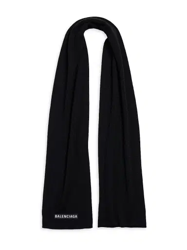 Balenciaga Men's Patch Scarf | Thumbnail 2 Balenciaga Men's Patch Scarf | Thumbnail 2