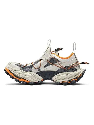 Balenciaga Men's Hike Sneakers - Beige Orange | Thumbnail 2