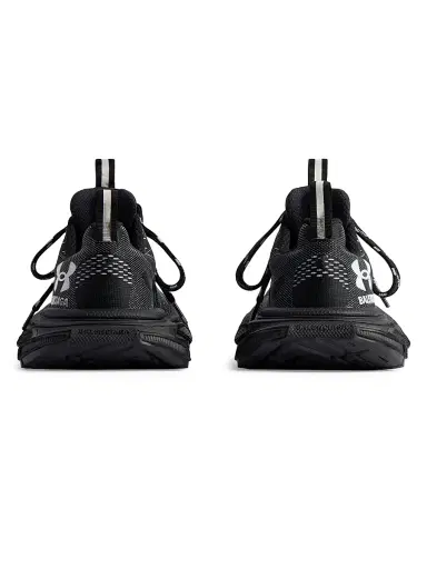 Balenciaga Men's Under Armour 3XL Knit Sneakers - Black - Size 10 | Thumbnail 4 Balenciaga Men's Under Armour 3XL Knit Sneakers - Black - Size 10 | Thumbnail 4