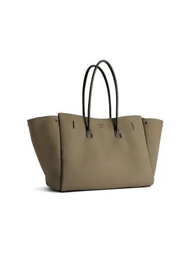 Balenciaga Women's Bel Air Carry All Tote - Khaki | Thumbnail 4 Balenciaga Women's Bel Air Carry All Tote - Khaki | Thumbnail 4