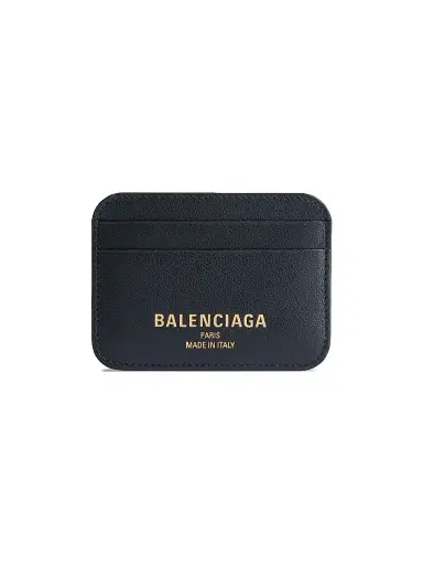 Balenciaga Women's Cash 2.0 Card Holder - Black | Thumbnail 1