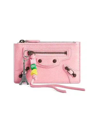 Balenciaga Women's Le City Long Coin and Card Holder - Vintage Pink | Thumbnail 1