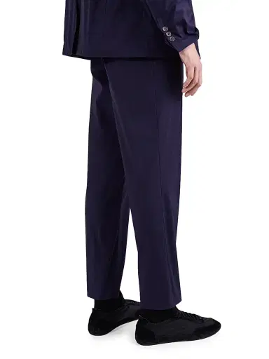 Prada Men's Stretch Poplin Pants - Blue | Thumbnail 3 Prada Men's Stretch Poplin Pants - Blue | Thumbnail 3