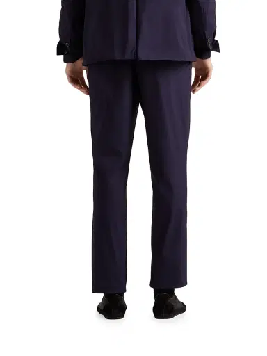 Prada Men's Stretch Poplin Pants - Blue | Thumbnail 5 Prada Men's Stretch Poplin Pants - Blue | Thumbnail 5