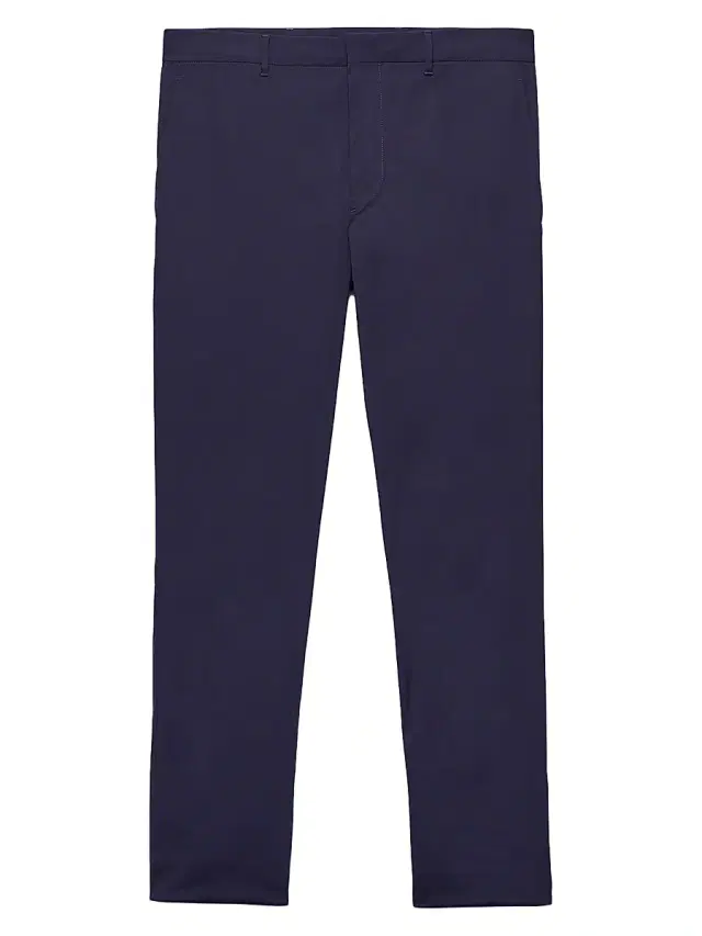Men's Stretch Poplin Pants - Blue