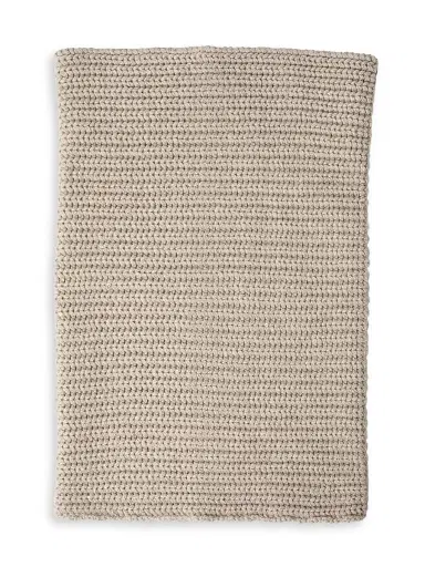 Brunello Cucinelli Women's Cashmere and Silk Dazzling Rib Knit Neck Warmer - Lignite | Thumbnail 2 Brunello Cucinelli Women's Cashmere and Silk Dazzling Rib Knit Neck Warmer - Lignite | Thumbnail 2