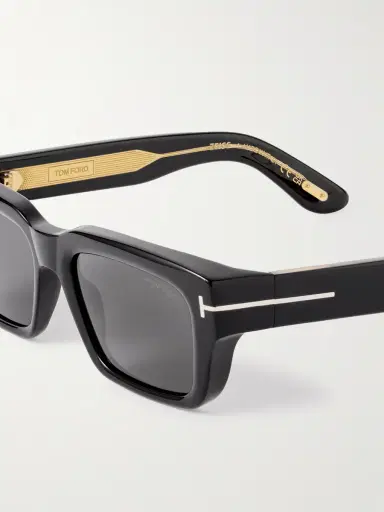 Tom Ford Icon Rectangular-Frame Tortoiseshell Acetate Sunglasses - Men | Thumbnail 3 Tom Ford Icon Rectangular-Frame Tortoiseshell Acetate Sunglasses - Men | Thumbnail 3
