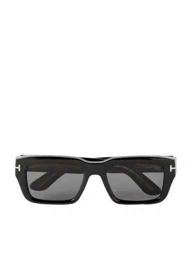 Tom Ford Icon Rectangular-Frame Tortoiseshell Acetate Sunglasses - Men | Thumbnail 1 Tom Ford Icon Rectangular-Frame Tortoiseshell Acetate Sunglasses - Men | Thumbnail 1