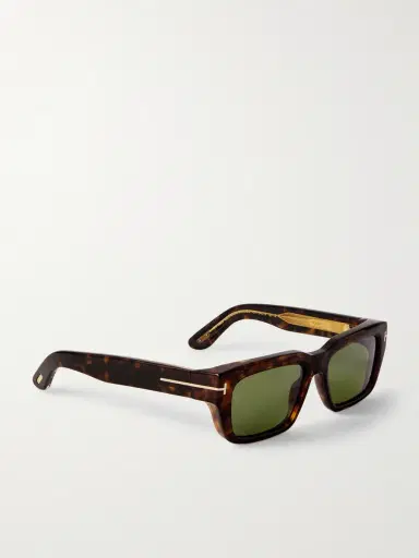 Tom Ford Icon Rectangular-Frame Tortoiseshell Acetate Sunglasses - Men | Thumbnail 4 Tom Ford Icon Rectangular-Frame Tortoiseshell Acetate Sunglasses - Men | Thumbnail 4