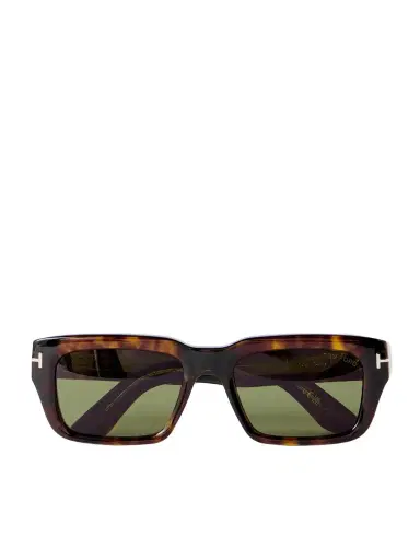 Tom Ford Icon Rectangular-Frame Tortoiseshell Acetate Sunglasses - Men | Thumbnail 1 Tom Ford Icon Rectangular-Frame Tortoiseshell Acetate Sunglasses - Men | Thumbnail 1