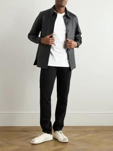 Zegna Slim-Fit Logo-Embroidered Cotton-Jersey T-Shirt - Men | Thumbnail 2