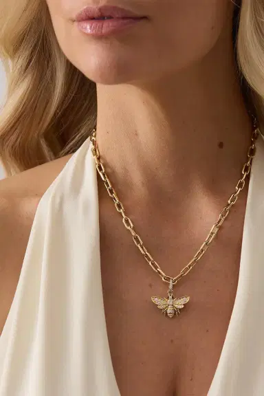 SARA WEINSTOCK Medium Queen bee Charm | Thumbnail 2 SARA WEINSTOCK Medium Queen bee Charm | Thumbnail 2
