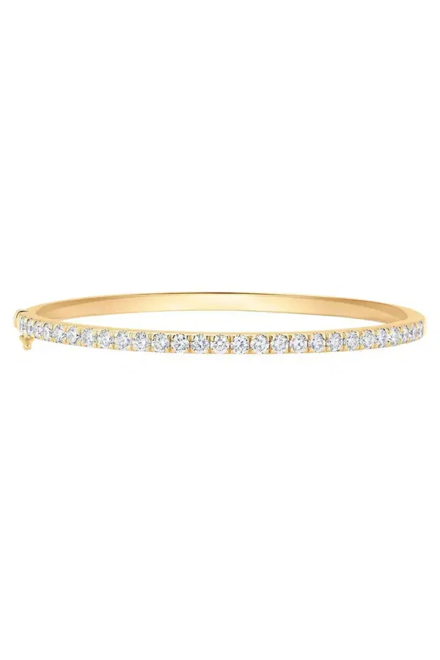 SARA WEINSTOCK Single Row Veena Bangle Bracelet