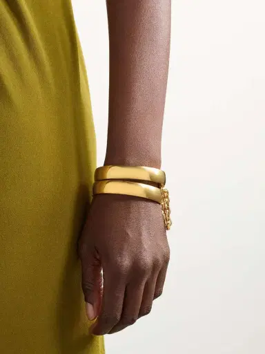 Tom Ford Set Of Two Gold-tone Bracelets | Thumbnail 5 Tom Ford Set Of Two Gold-tone Bracelets | Thumbnail 5