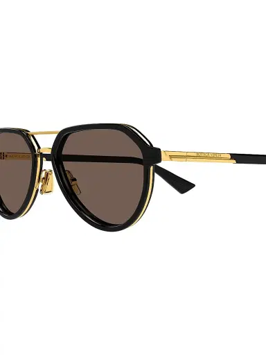 Bottega Veneta Men's Combi Man 55MM Pilot Sunglasses | Thumbnail 4 Bottega Veneta Men's Combi Man 55MM Pilot Sunglasses | Thumbnail 4