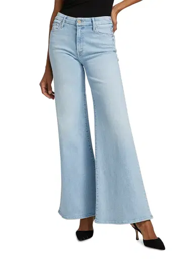 Mother Women's The Roller Sneak High-Rise Flared Jeans - Ball Is In Your Court - Size 31 | Thumbnail 3 Mother Women's The Roller Sneak High-Rise Flared Jeans - Ball Is In Your Court - Size 31 | Thumbnail 3