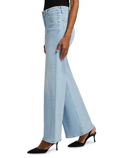 Mother Women's The Roller Sneak High-Rise Flared Jeans - Ball Is In Your Court - Size 31 | Thumbnail 4 Mother Women's The Roller Sneak High-Rise Flared Jeans - Ball Is In Your Court - Size 31 | Thumbnail 4