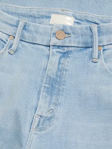 Mother Women's The Roller Sneak High-Rise Flared Jeans - Ball Is In Your Court - Size 31 | Thumbnail 7 Mother Women's The Roller Sneak High-Rise Flared Jeans - Ball Is In Your Court - Size 31 | Thumbnail 7