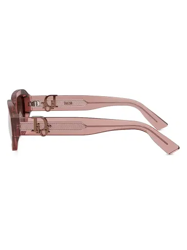 Dior Men's Oblique S2I 52MM Rectangular Sunglasses - Pink Brown | Thumbnail 3 Dior Men's Oblique S2I 52MM Rectangular Sunglasses - Pink Brown | Thumbnail 3