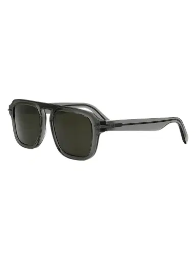 Dior Men's BlackSuit S15I 44MM Rectangular Sunglasses - Grey Green | Thumbnail 1