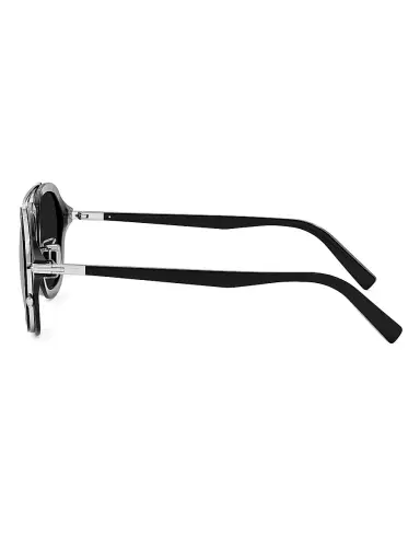 Dior Men's DiorBlackSuit A4U 53MM Pilot Sunglasses - Black | Thumbnail 3 Dior Men's DiorBlackSuit A4U 53MM Pilot Sunglasses - Black | Thumbnail 3