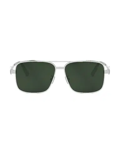 Dior Men's CD Diamond S9F 58MM Square Sunglasses - Silver Green | Thumbnail 2 Dior Men's CD Diamond S9F 58MM Square Sunglasses - Silver Green | Thumbnail 2