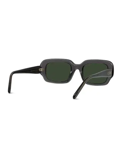 LOEWE Men's Slim 54MM Rectangular Sunglasses - Grey And Green | Thumbnail 6 LOEWE Men's Slim 54MM Rectangular Sunglasses - Grey And Green | Thumbnail 6