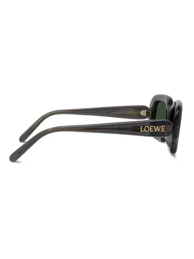LOEWE Men's Slim 54MM Rectangular Sunglasses - Grey And Green | Thumbnail 7 LOEWE Men's Slim 54MM Rectangular Sunglasses - Grey And Green | Thumbnail 7