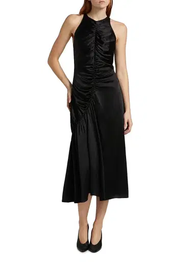 Co Women's Liquid Gathered Dress | Thumbnail 3