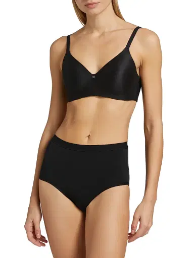 Chantelle Women's Jolie Smooth Wire-Free T-Shirt Bra - Black - Size 36G | Thumbnail 3
