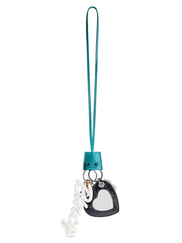 Balenciaga Women's Le City Charm Heart - Turquoise