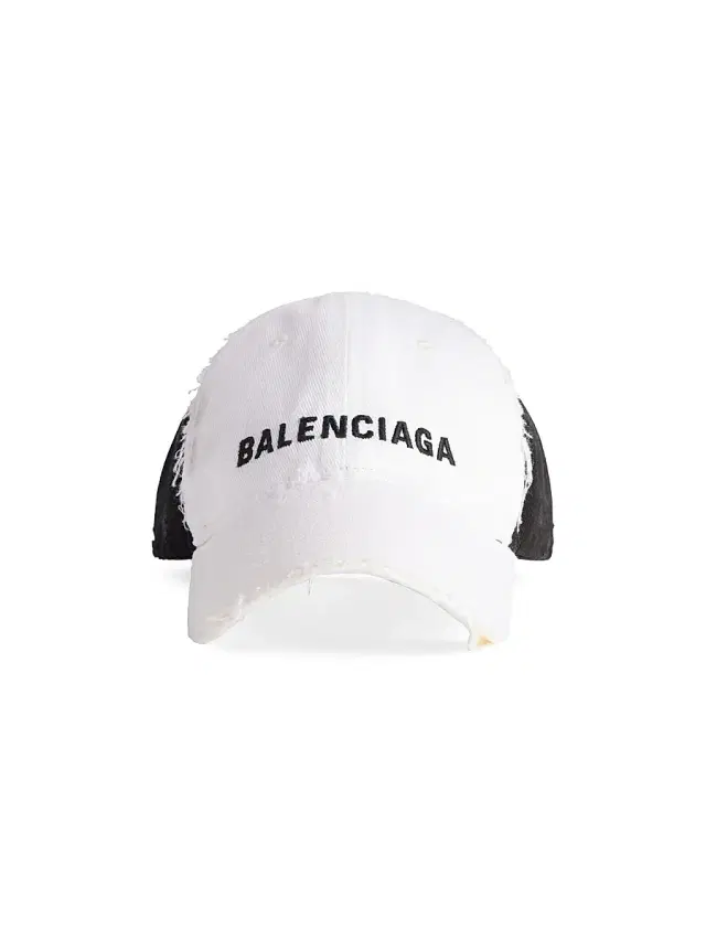 Balenciaga Women's Upcycled Cap - White Black